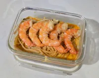 辣味豆乳鮮蝦義大利麵