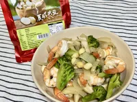 夏威夷豆時蔬炒蝦仁