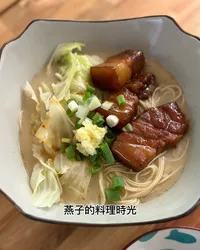 家常料理｜紅燒肉拌拉麵