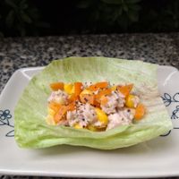 輕食料理-美式生菜玉米鮪魚