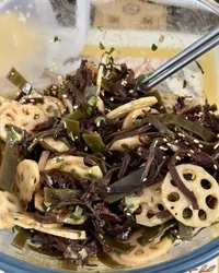 涼拌椒麻蓮藕海帶黑木耳
