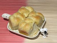 早午餐系列：蜂蜜奶油手撕麵包