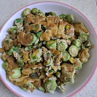 秋葵煎蛋