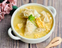 10分鐘玉米濃湯餃