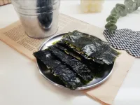 不失敗「海苔杏仁脆片」好吃、一直吃！！
