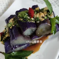 夏日小菜同樂會-涼拌塔香醬蒜茄子