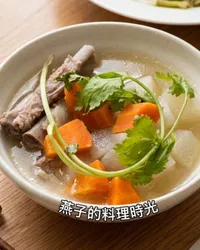 雙蘿蔔牛蒡排骨湯