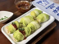 快速上菜：雞肉水餃蔬菜捲