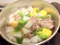 牛肉玉米蘿蔔湯