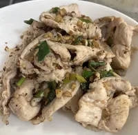 蔥炒堅果雞胸肉片
