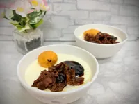 龍眼乾法國鮮奶油奶酪的「古早味碗糕」
