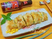 甜辣口味玉米蛋餅