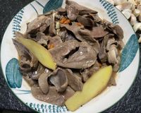 麻油豬心