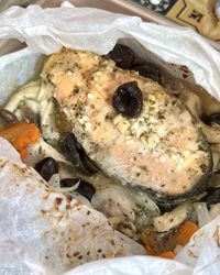 奶油白醬烤鮭魚《烤箱版》