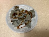 黑芝麻鮮奶油豆腐