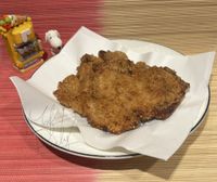 零廚藝系列：日式燒肉醬酥炸豬排（半煎炸）