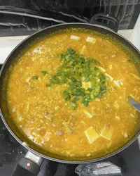 金瓜白菇粥
