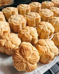 酥皮乳酪月餅