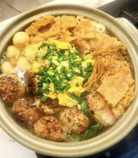 高麗菜肉丸豆皮鍋（40分鐘一鍋上桌）