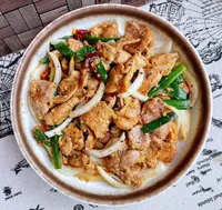 蔥爆豬肉
