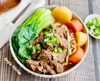 紅燒牛肉麵 / 梅花肉