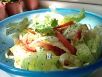 巴薩米可醋拌萵苣沙拉