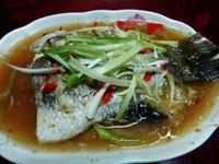 泰式檸檬清蒸鱸魚