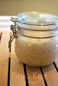 貝兒實驗室。自製鹽麴 Shio Koji