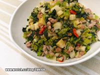 ♣雪菜荸薺炒肉末♣ 肉末下飯菜~7