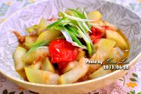 【可拉的鏡頭】冬菜燒胡瓜番茄