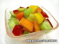 ^﹏^ 話梅彩椒西芹  <涼夏泡菜2>