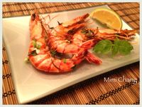Mimi♥香草鹽烤草蝦