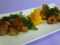 淳襄健康廚房~香炸雙味杏鮑菇