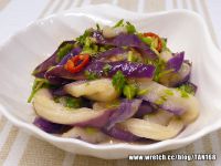 酸甜腐乳醬冷茄 ◆唐風沙拉6◆