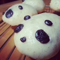 ｜古早味｜讓我來歡迎 夯夯''圓仔饅頭'' 香噥噥芝麻餡～