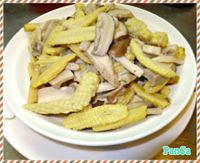 蔬食玉米筍佐好多菇【素食料理】。胖卡很想瘦食譜