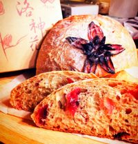 洛神花免揉麵包