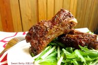 黑胡椒燒烤豬肋排