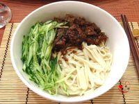 炸醬米麵條【臺東農產好料理]