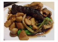 【阿基師】蔥爆烏參