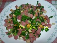 蒜香乾丁炒香腸