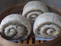 全麥地瓜芝麻夾心饅頭