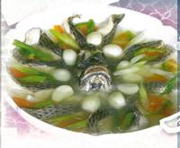 福壽蒜味鯛魚湯(台灣養殖漁業發展基金會)