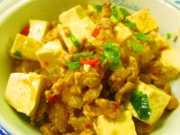 麻婆豆腐粉絲煲