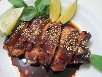 烤箱料理：烤雞腿排