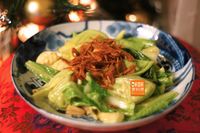 Mimi♥櫻花蝦炒高麗菜嬰