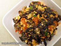 番茄鹹蛋炒木耳   ♥ 鹹蛋&蔬菜4 ♥