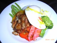 香蒜豬肉飯-穀盛壽喜燒