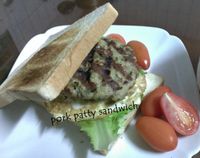 自製豬肉排三明治