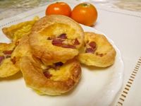 [魚食] 清冰箱菜：隨意放約克夏布丁